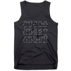 Funny Cat And Math Cat And Algebra Lover Cat Tank Top