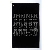 Funny Cat And Math Cat And Algebra Lover Cat Golf Towel