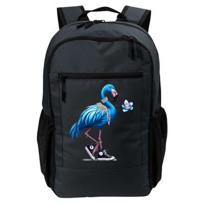 Flamingo Chucks And Pearls Comma La Kamala 2024 Daily Commute Backpack