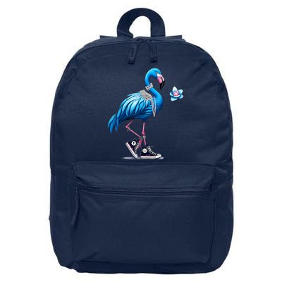 Flamingo Chucks And Pearls Comma La Kamala 2024 16 in Basic Backpack