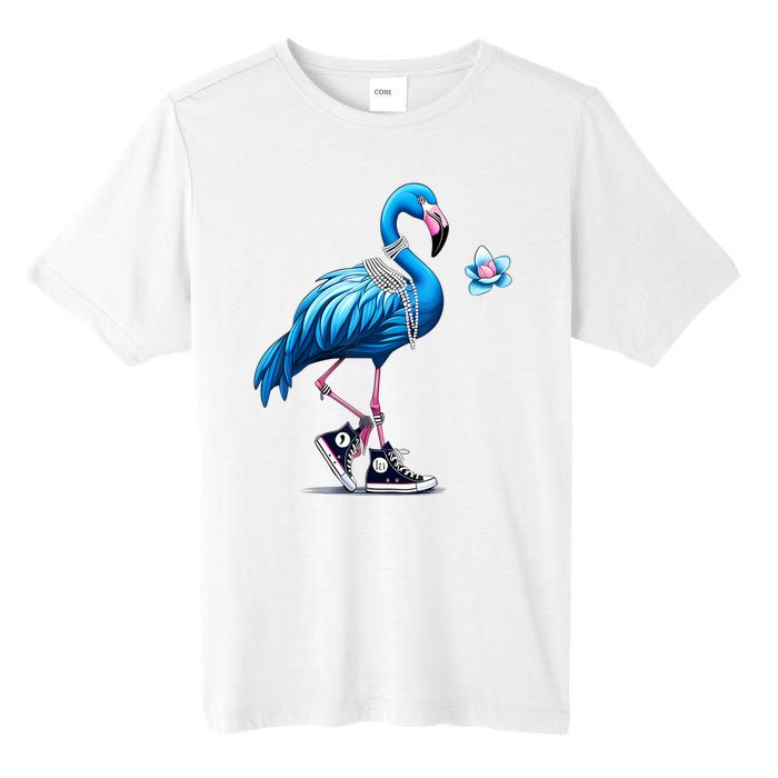 Flamingo Chucks And Pearls Comma La Kamala 2024 Tall Fusion ChromaSoft Performance T-Shirt