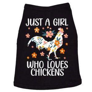 Funny Chicken Art For Girl Wo Chick Flock Chicken Farmer Doggie Tank