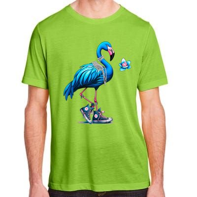 Flamingo Chucks And Pearls Comma La Kamala 2024 Cute Gift Adult ChromaSoft Performance T-Shirt