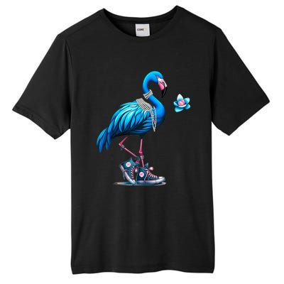 Flamingo Chucks And Pearls Comma La Kamala 2024 Cute Gift Tall Fusion ChromaSoft Performance T-Shirt