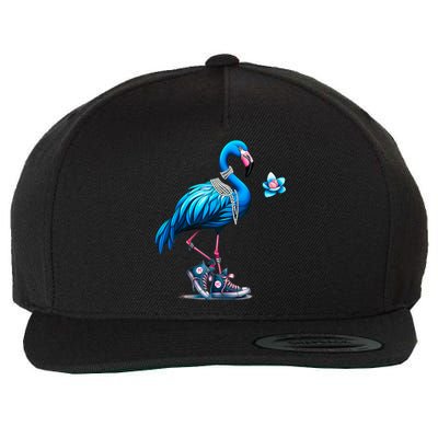 Flamingo Chucks And Pearls Comma La Kamala 2024 Cute Gift Wool Snapback Cap