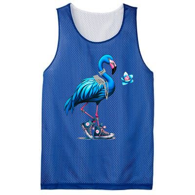 Flamingo Chucks And Pearls Comma La Kamala 2024 Cute Gift Mesh Reversible Basketball Jersey Tank