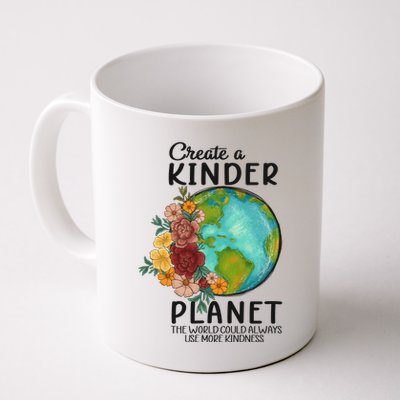 Funny Create A Kinder Planet Earth Day Mug