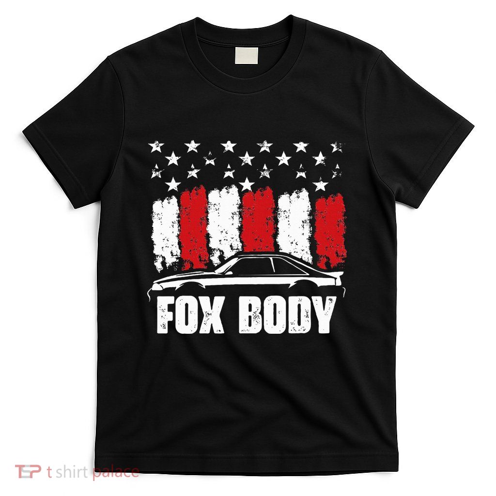 Foxbody Classic American Old Muscle Car Maximum Horsepower T-Shirt