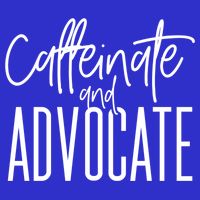 Funny Caffeinate And Advocate Meaningful Gift Best Gift Idea For Sped Meaningful 16 in Basic Backpack