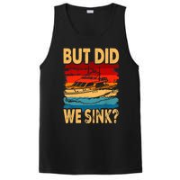 Funny Captain Boating Vintage Sunset But Did We Sink PosiCharge Competitor Tank