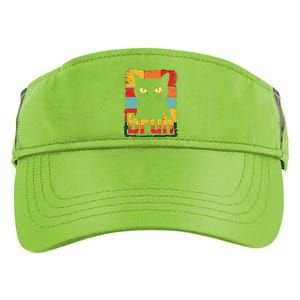 Funny Cat Bruh Meme Graphic Adult Drive Performance Visor