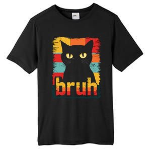 Funny Cat Bruh Meme Graphic Tall Fusion ChromaSoft Performance T-Shirt