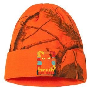 Funny Cat Bruh Meme Graphic Kati Licensed 12" Camo Beanie