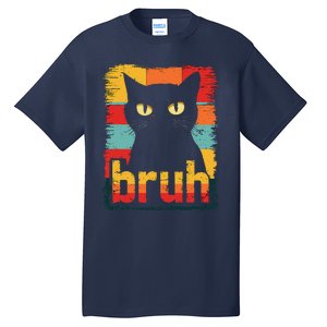 Funny Cat Bruh Meme Graphic Tall T-Shirt