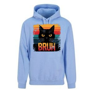 Funny Cat Bruh For Teens Meme Graphic Unisex Surf Hoodie