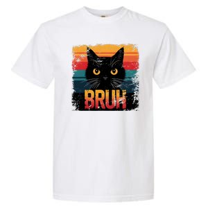 Funny Cat Bruh For Teens Meme Graphic Garment-Dyed Heavyweight T-Shirt