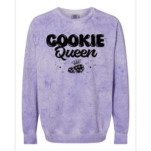 Funny Cookie Baking Design For Christmas Lovers Colorblast Crewneck Sweatshirt