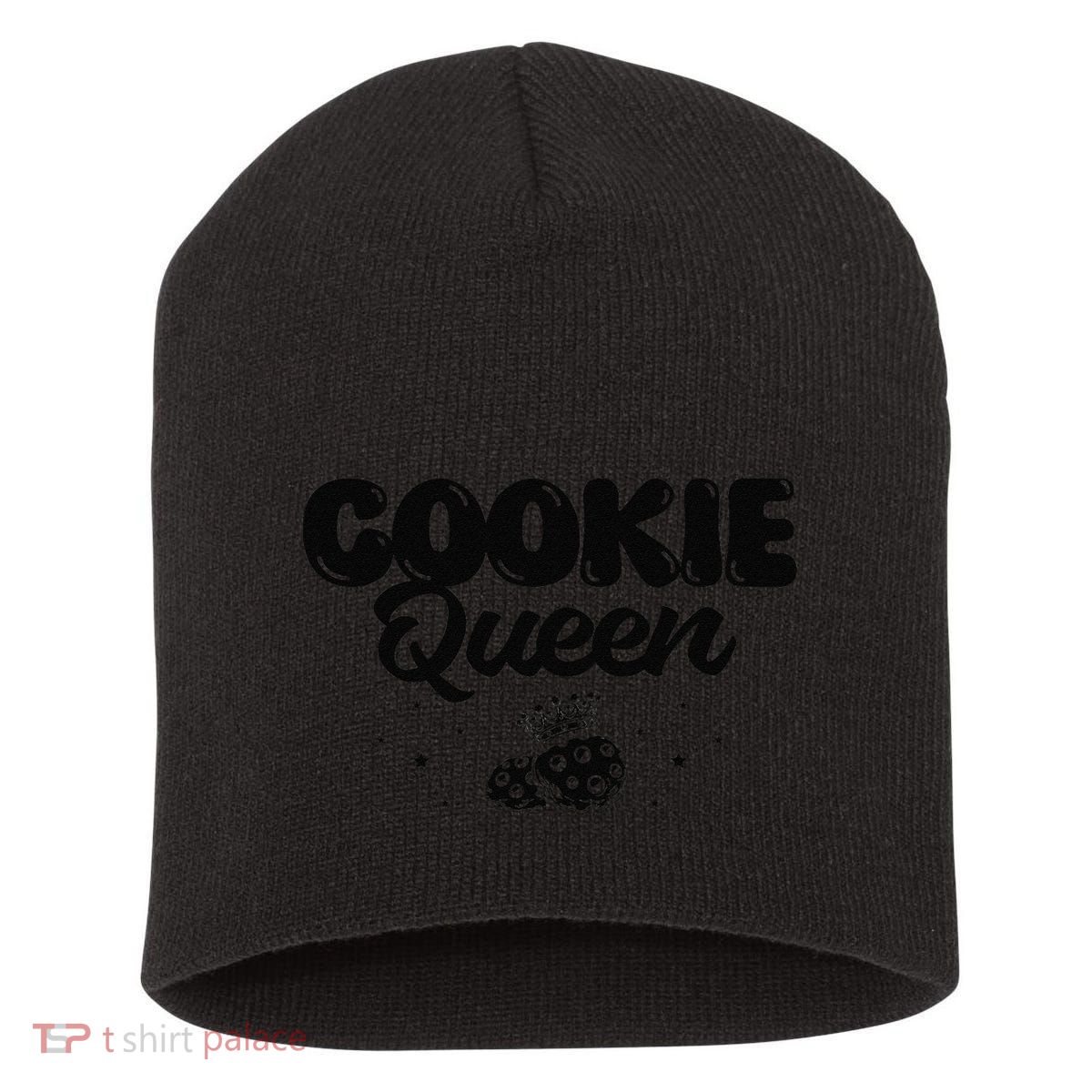 Funny Cookie Baking Design For Christmas Lovers Short Acrylic Beanie