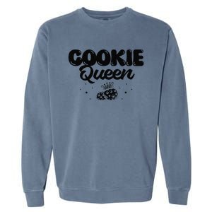 Funny Cookie Baking Design For Christmas Lovers Garment-Dyed Sweatshirt