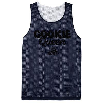 Funny Cookie Baking Design For Christmas Lovers Mesh Reversible Basketball Jersey Tank