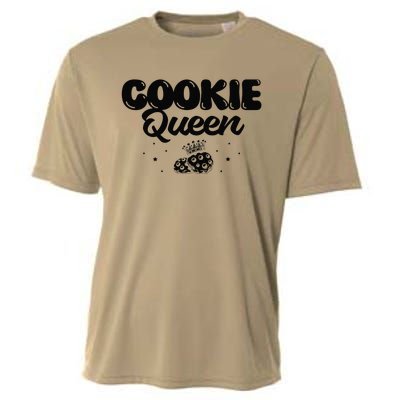 Funny Cookie Baking Design For Christmas Lovers Cooling Performance Crew T-Shirt