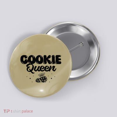 Funny Cookie Baking Design For Christmas Lovers Button