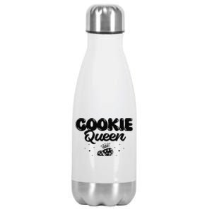 Funny Cookie Baking Design For Christmas Lovers Stainless Steel Insulated Water Bottle