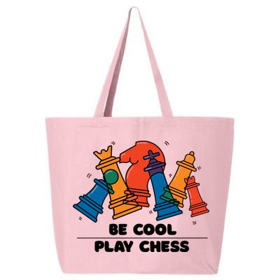 Funny Chess Be Cool Play Chess 25L Jumbo Tote