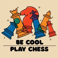 Funny Chess Be Cool Play Chess Zip Tote Bag