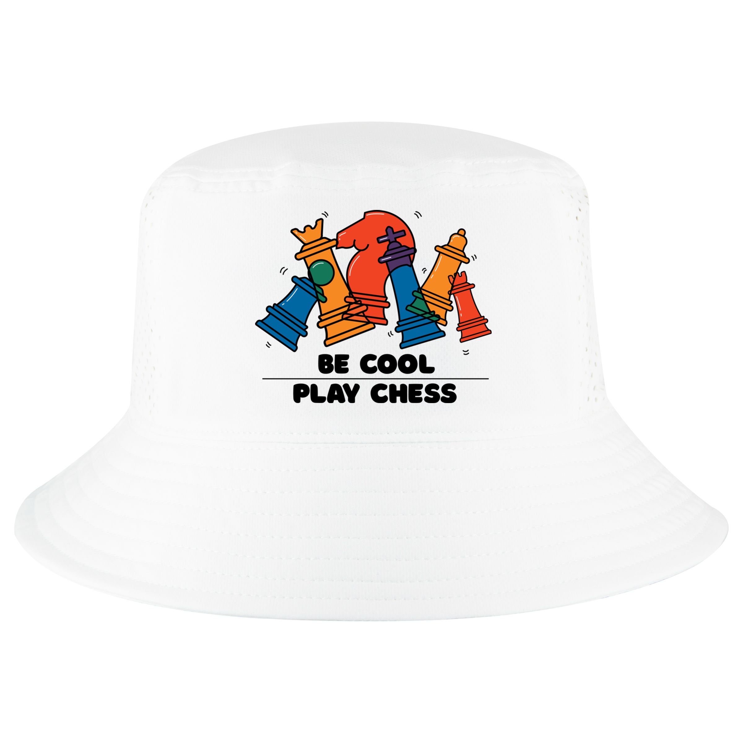 Funny Chess Be Cool Play Chess Cool Comfort Performance Bucket Hat