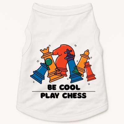 Funny Chess Be Cool Play Chess Doggie Tank