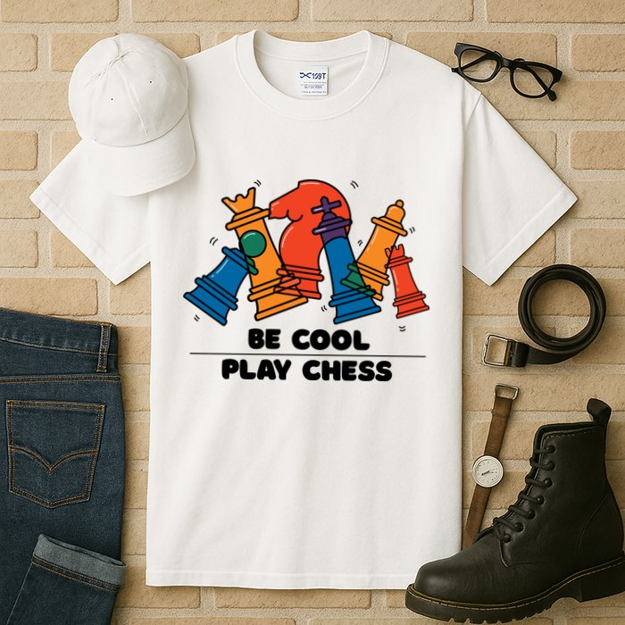 Funny Chess Be Cool Play Chess Tall T-Shirt