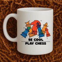 Funny Chess Be Cool Play Chess Mug