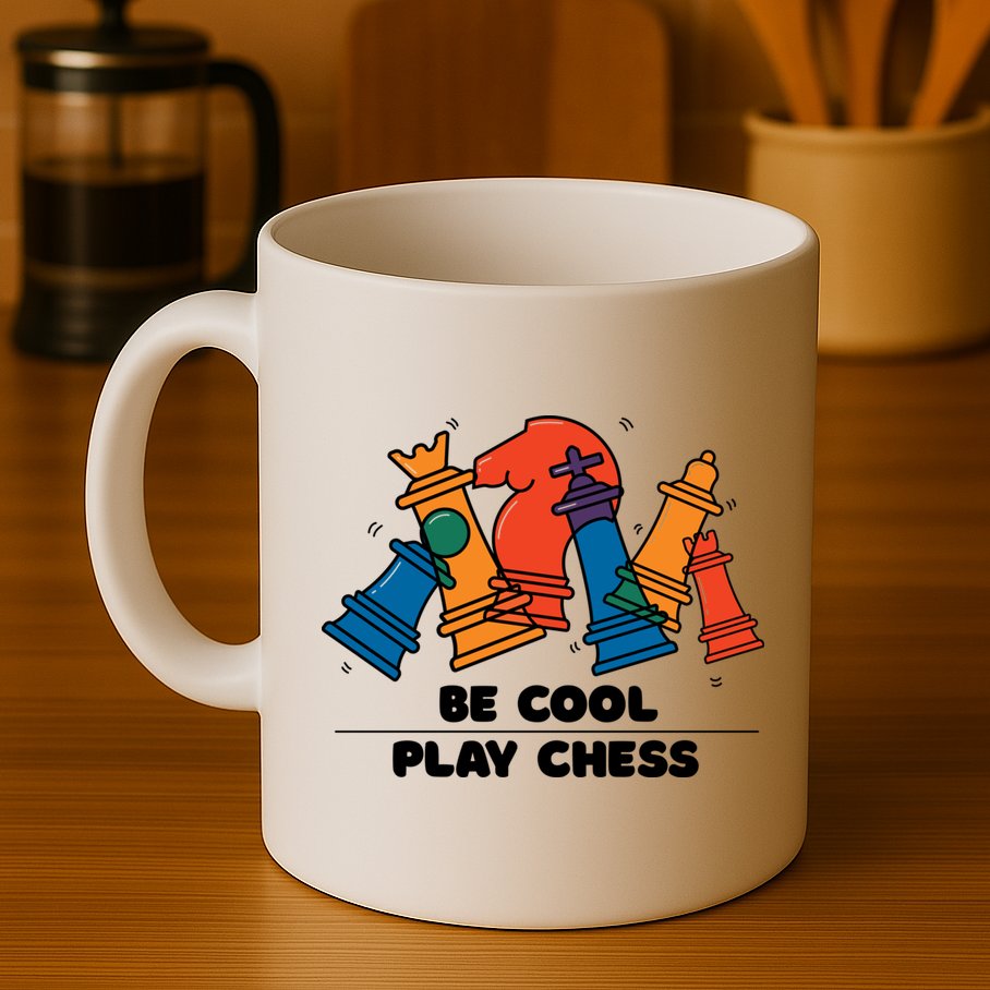 Funny Chess Be Cool Play Chess Mug