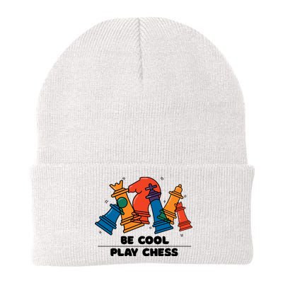 Funny Chess Be Cool Play Chess Beanie