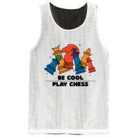 Funny Chess Be Cool Play Chess Mesh Reversible Basketball Jersey Tank