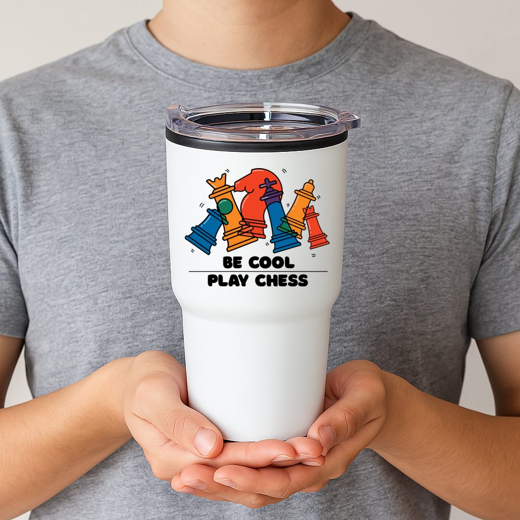 Funny Chess Be Cool Play Chess Tumbler