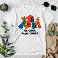 Funny Chess Be Cool Play Chess Premium T-Shirt