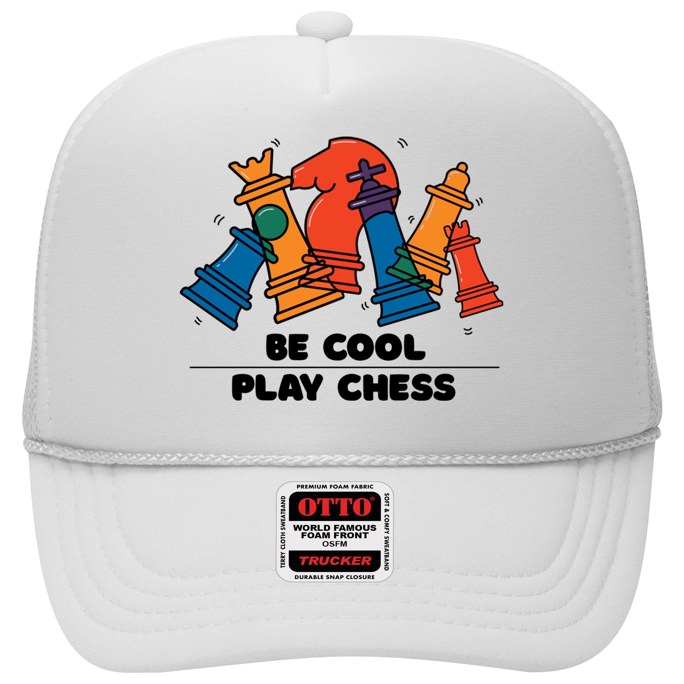 Funny Chess Be Cool Play Chess Hat