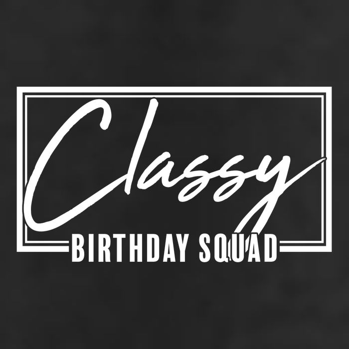 Funny Classy Birthday Squad Matching Group Shirts Golf Towel