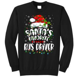 Funny Christmas Bus Driver Santa Favorite Bus Driver Sweatshirt