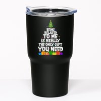 Funny Christmas Being Related To Me Is Really The Only Gift You Need Tumbler