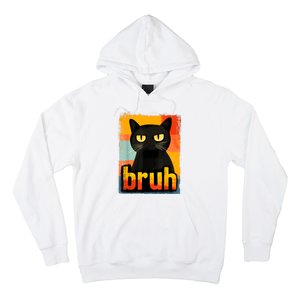 Funny Cat Bruh For Meme Graphic Hoodie