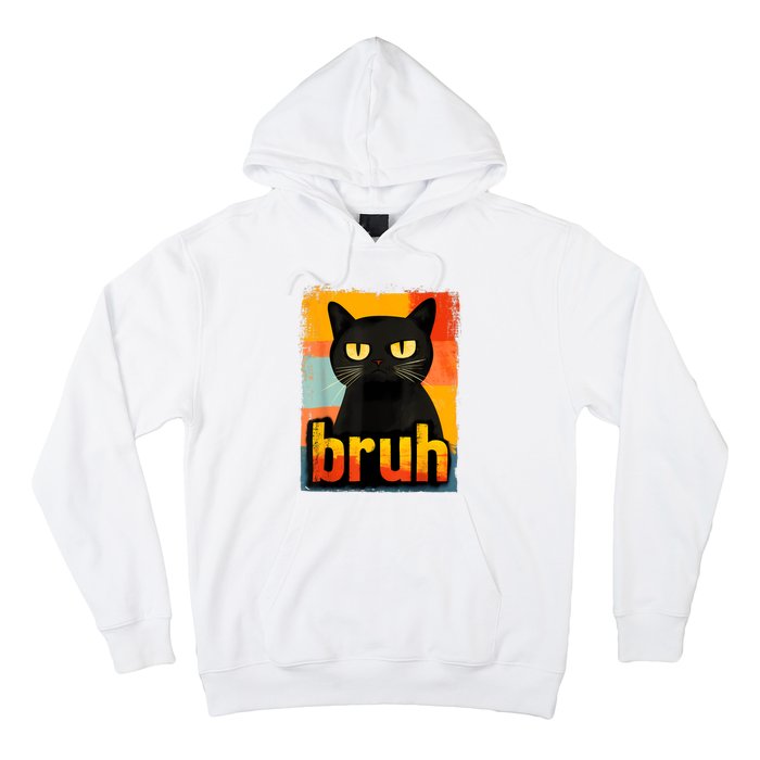 Funny Cat Bruh For Meme Graphic Hoodie