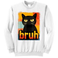 Funny Cat Bruh For Meme Graphic Sweatshirt