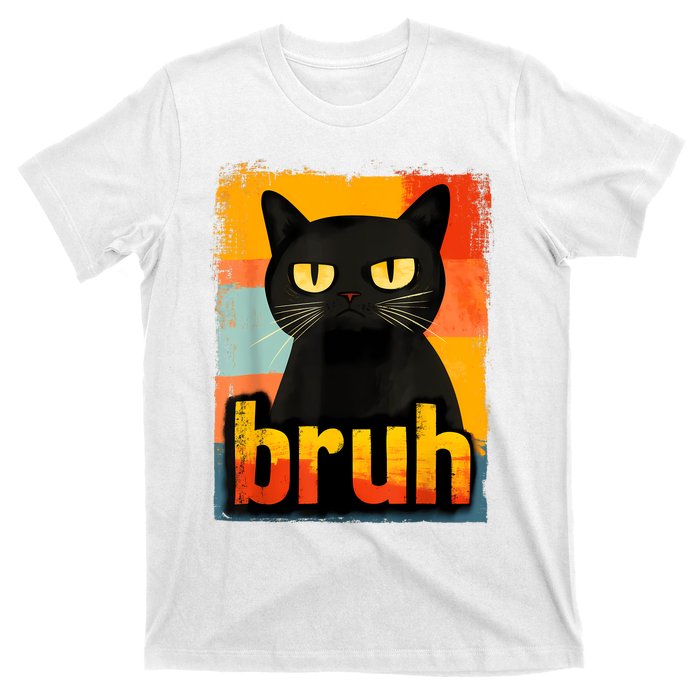 Funny Cat Bruh For Meme Graphic T-Shirt