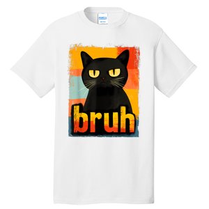 Funny Cat Bruh For Meme Graphic Tall T-Shirt