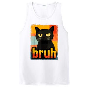 Funny Cat Bruh For Meme Graphic PosiCharge Competitor Tank