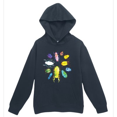 Fun Cute Bugs Insects Beetles Bug Catcher Urban Pullover Hoodie