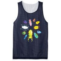 Fun Cute Bugs Insects Beetles Bug Catcher Mesh Reversible Basketball Jersey Tank